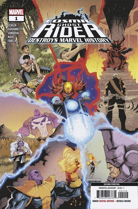 Cosmic Ghost Rider Destroys Marv 1 F May 2019 Comic Book By Marvel