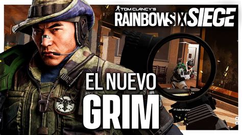 Jugando Con El NUEVO GRIM Dread Factor Caramelo Rainbow Six Siege