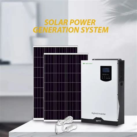 Sine Wave 3 5kw 5 5kw Hybrid Solar Power Inverter With Built In Mppt