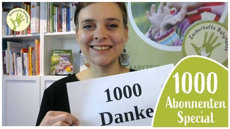 Vielen Dank für 1000 Abos Special YouTube