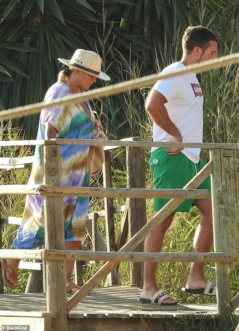 Kerry Katona Shows Off Her Curves In A Blue Bikini While Holidaying In Marbella After Being