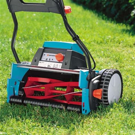 Gardena 4026 U 15 Inch 12 Volt Cordless Electric Reel Lawn Mower 380ac Home Outdoor Power