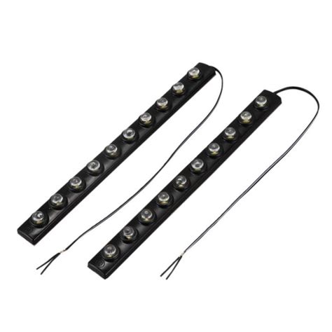 2 X 20w Daytime Running Lights Auto Drl Led Driving Lights 10 Cob Led