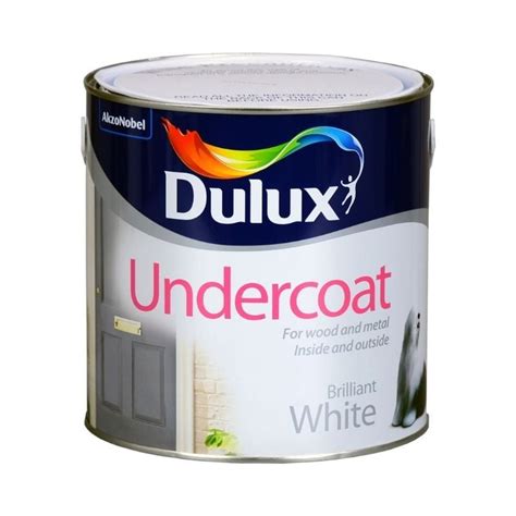 Dulux Undercoat Brilliant White 2 5 Litres MyBuildingSupplies Ie