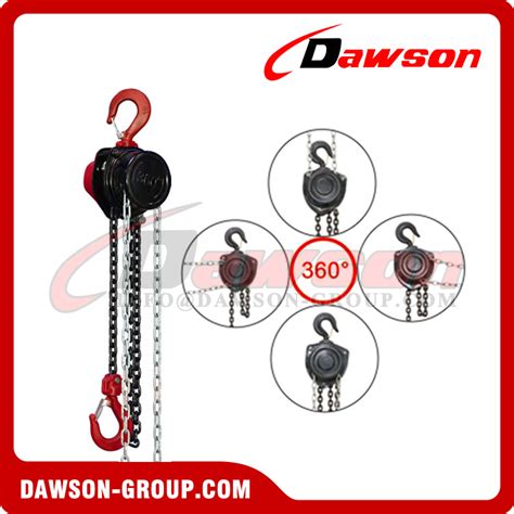 Dsvr Hand Chain Hoist With Rotatable Hand Chain Degrees