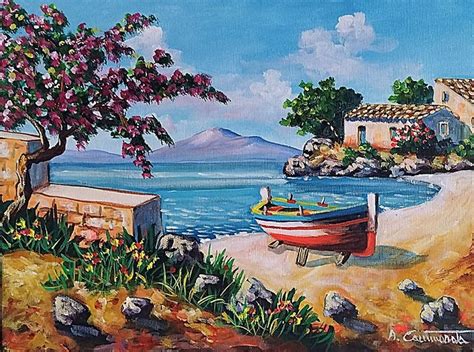 Quadri Di Marine E Paesaggi Ad Olio Painting Landscape Art