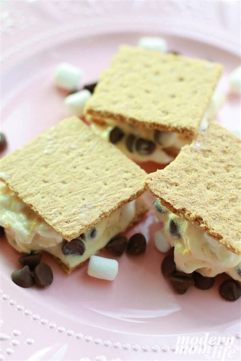 S Mores Ice Cream Sandwiches Modern Mom Life