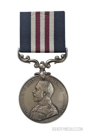 The Military Medal - British Medals & Awards from World War I ww1