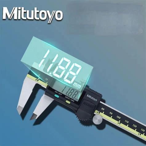 Pin As Mitutoyo LCD Digital Vernier Calibrador Eletr Nico Ferramentas