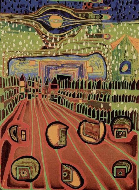 Friedensreich Hundertwasser Was An Austrian Artist Born Friedrich