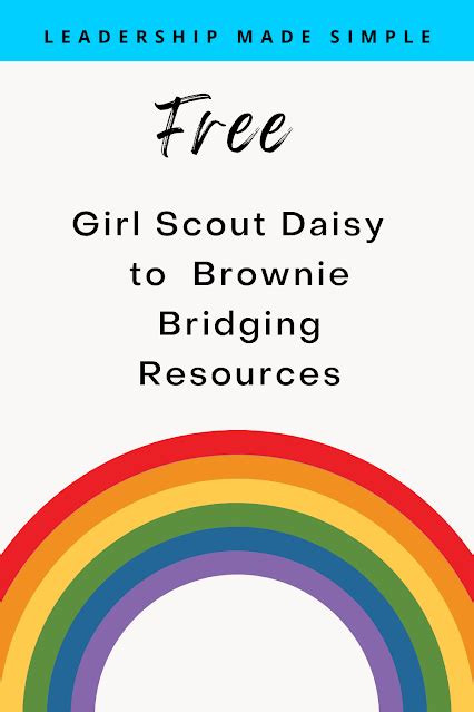 Daisy To Brownie Girl Scout Bridging Guide 2022 Artofit