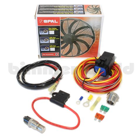 Spal 185 Degree Relay Harness Kit