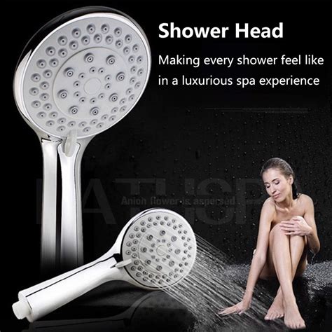 Cheap Shower Head Spray Settings Large Panel Water Saving Nozzle