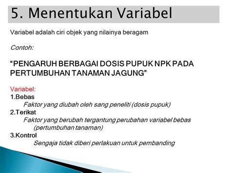 Contoh Soal Variabel Bebas Terikat Kontrol Roda Berputar