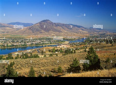 Overview of Kamloops, British Columbia, Canada Stock Photo - Alamy