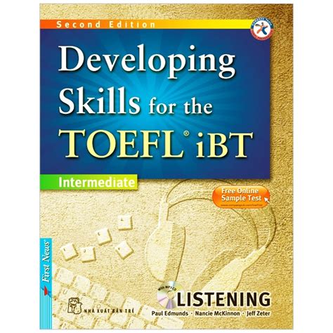 S Ch Developing Skills For The Toefl Ibt Listening K M Cd Fahasa