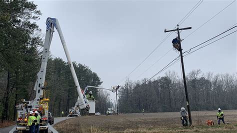 Behind The Scenes Dominion Energy Works To Restore Power After Ice