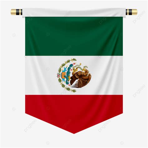 Pennant With The National Flag Of Mexico National Flag Mexico Flag