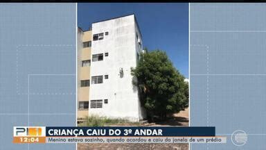 PITV 1ª Edição Criança de 4 anos cai de 3º andar de prédio na Zona