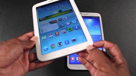 Samsung Galaxy Tab 3 8 0 Vs Galaxy Note 8 0 Youtube