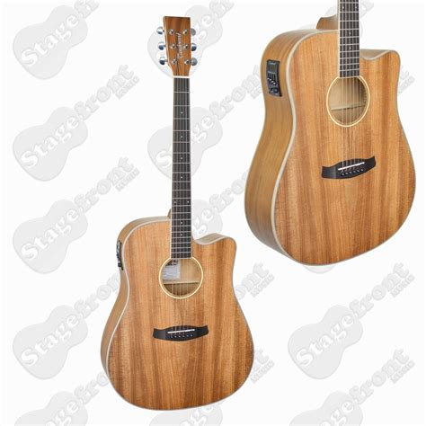 Tanglewood Twudce Dreadnought Union Solid Top Acoustic Electric Guitar