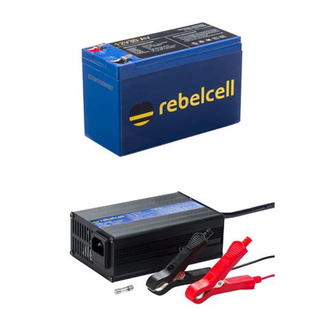 Rebelcell V Ah Lithium Li Ion Accu Lader Set Fauna Hengelsport