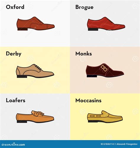 Classical Men Shoes Cartoon Vector CartoonDealer 58651483