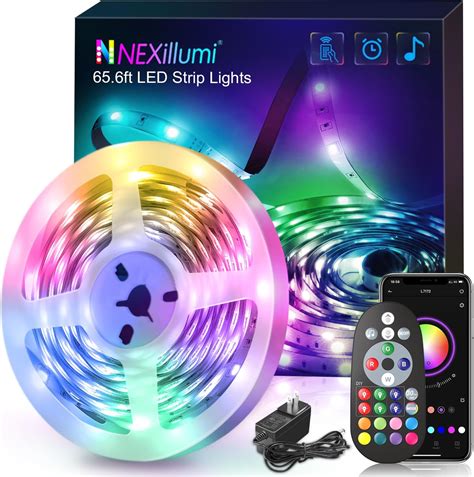 Amazon Nexillumi Led Lights For Bedroom Ft Rolls Of Ft