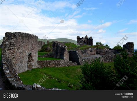 Castle Ruins Urquhart Image & Photo (Free Trial) | Bigstock