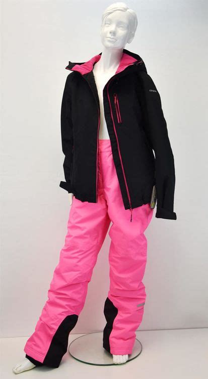 Icepeak Kinder Skianzug Jacke Hose Pink Schwarz Gr 164 Kaufen Auf