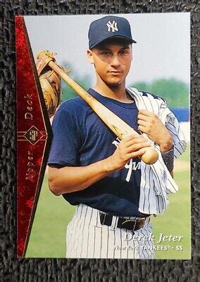 Upper Deck Sp Derek Jeter Rookie Card Rc Red Foil Ebay