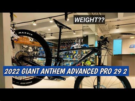 Giant Anthem Advanced Pro Small Diamond Black Weight Youtube