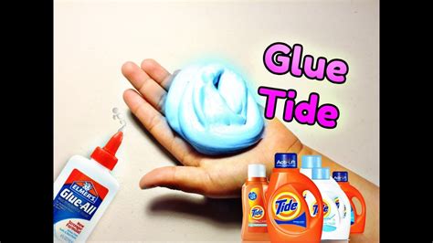 How To Make Slime With Glue And Tide Howto Techno