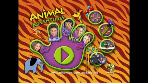 Hi 5 Animal Adventures Dvd 2004 Youtube