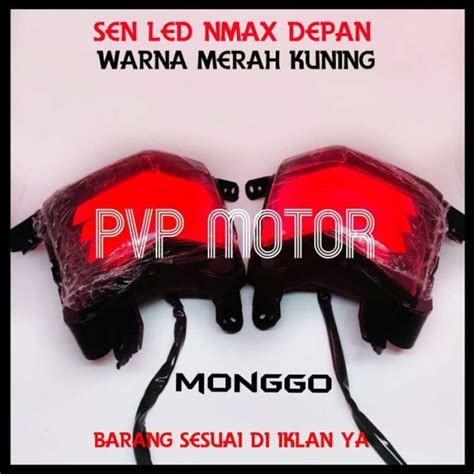 Promo Sen Sein Led Nmax Sen Led Depan Yamaha Nmax Model Jpa Merah