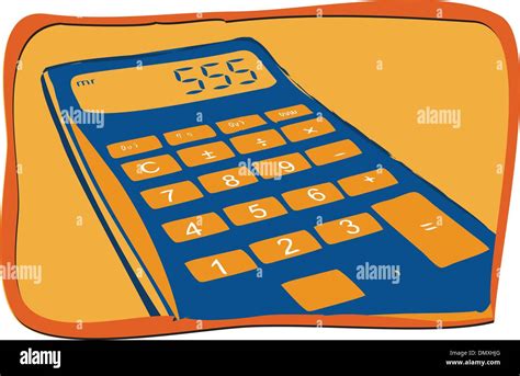 Calculator Clipart Hi Res Stock Photography And Images Alamy