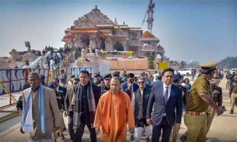 Up Cm Yogi Adityanath And Mlas To Visit Ayodhya Today Prepare For Darshan Of Lord Ram Lalla