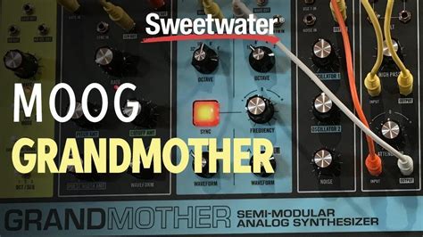 First Look: Moog Grandmother Semi-modular Analog Synthesizer