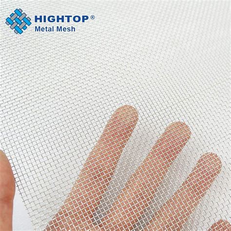 10 Mesh Nickel Alloy Woven Wire Mesh Screen For Chemical Industry Chlor Alkali China Nickel