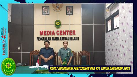 Rapat Koordinasi Penyusunan RKA K L Tahun Anggaran 2024