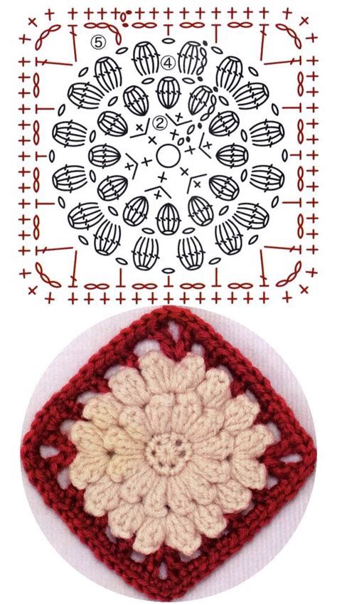 The Ultimate Granny Square Diagrams Collection ⋆ Crochet Kingdom