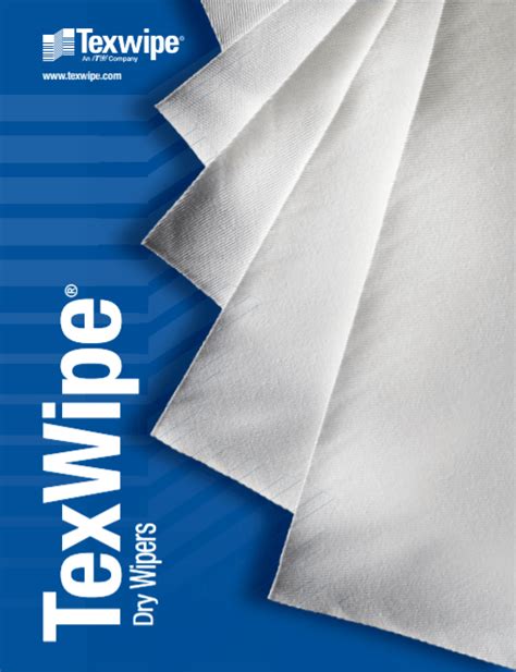 Texwipe®nucotton® Dry Cotton Cleanroom Wipers Non Sterile