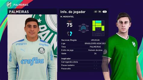 Editar Face Habilidades Merentiel Palmeiras Pes Copia De Base