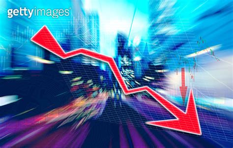 Finance Stock Market With Abstract Light Trials Background Index Graph