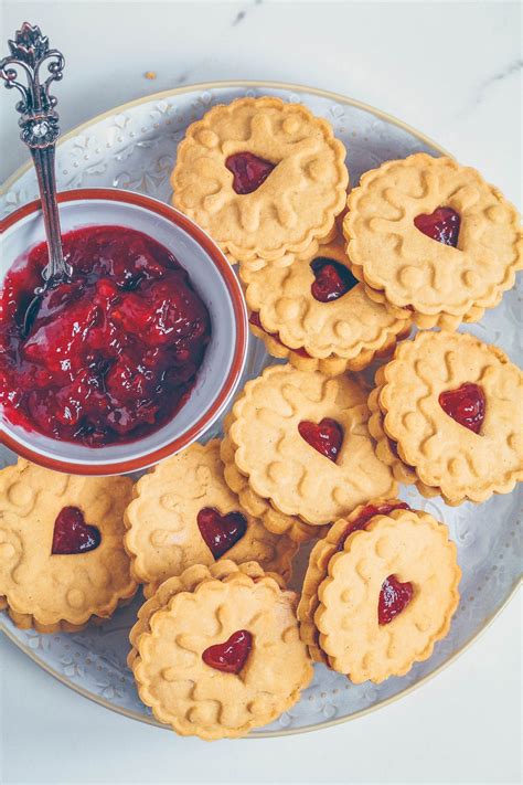 Homemade Jammie Dodgers Vegan Gluten Free Nadia S Healthy Kitchen Artofit