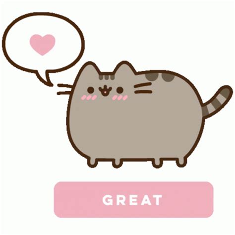 Sticker Pusheen Sticker Sticker Pusheen Great Descubre Y Comparte