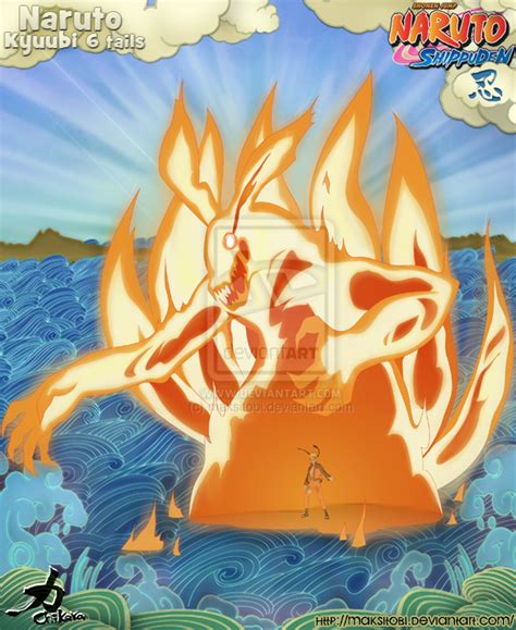 Naruto Kyuubi 6 Tails Chikara By Epistafy On Deviantart