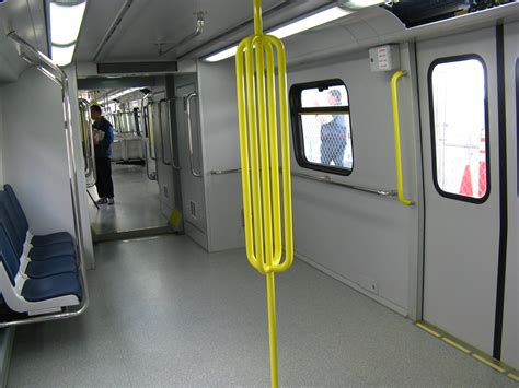 Canada Line train interior - BusTrainFerry.com