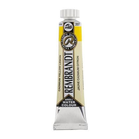 Jaune De Cadmium Citron Aquarelles Tube Ml Rembrandt