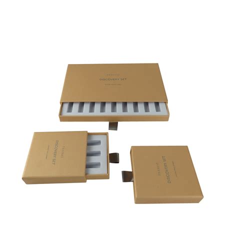 Ampoules Packaging Boxes With Foam Insert Mini Perfume Vial Sampler